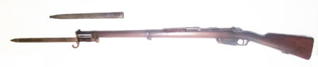 1891 Argentine Mauser Bolt Action Rifle with Bayonet - Image 9