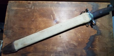 U.S. 1908 Long Bayonet with scabbard -12 - Image 2