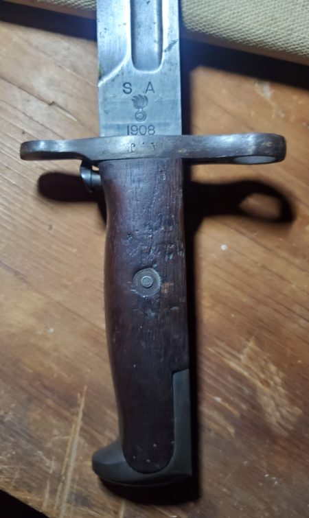 U.S. 1908 Long Bayonet with scabbard -12 - Image 7