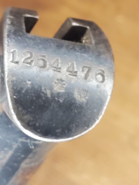 Japanese Arisaka Type 30 Bayonet with Scabbard -20 - Image 3