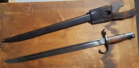 Japanese Arisaka Type 30 Bayonet with Scabbard -20 - Image 4
