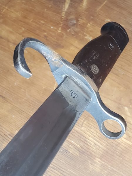 Japanese Arisaka Type 30 Bayonet with Scabbard -20 - Image 12