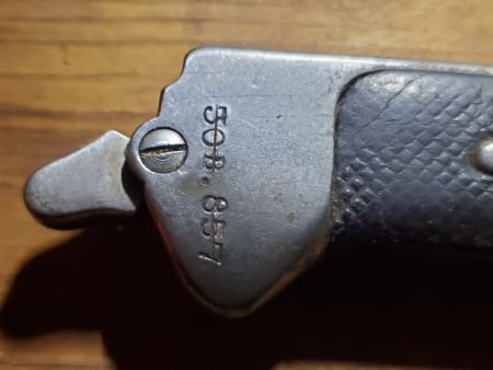 Rare Danish WW2 German Made Bayonet Fighting Knife w/ King Knight Markings -25 - Image 5