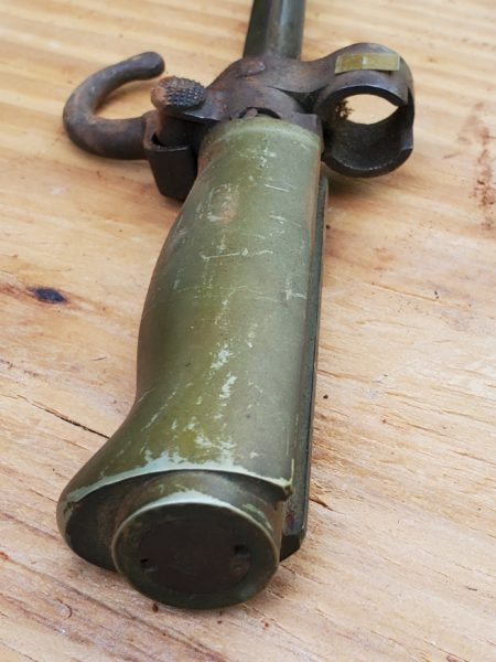 1886 French Antique Bayonet with scabbard -1 - Image 5