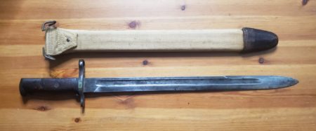 US 1908 Long Bayonet with Scabbard - 12 - Image 5
