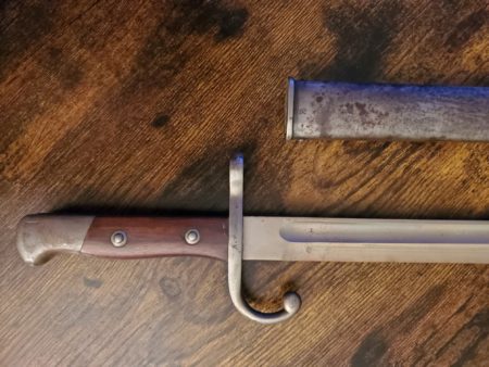 1891 Argentine Bayonet Excellent Condition -14 - Image 4