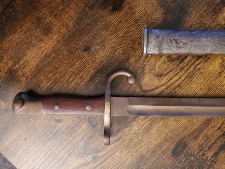 1891 Argentine Bayonet Excellent Condition -14 - Image 3