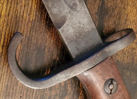 1907 English Enfield Marked No. 9-08 Wilkinson Bayonet -17