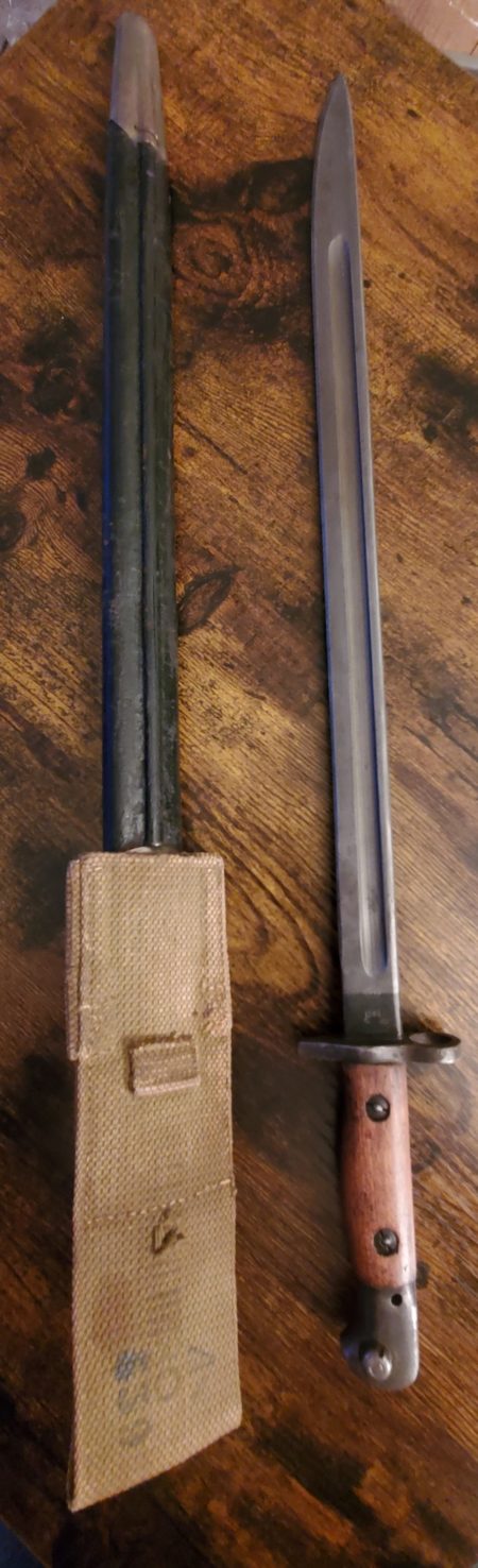 English Enfield 1913 Bayonet -18 - Image 2