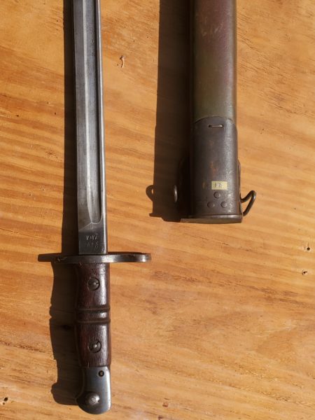 WW1 US 1917 Winchester Bayonet M1917 Enfield -24 - Image 5