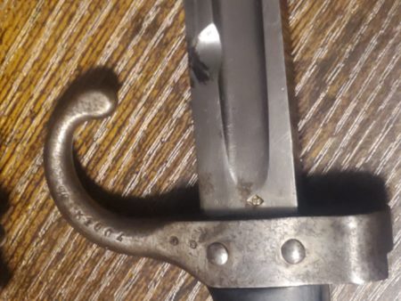 French 1886 Short Bayonet for Lebel Mannlicher -3 - Image 2