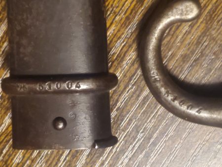 French 1886 Short Bayonet for Lebel Mannlicher -3 - Image 3