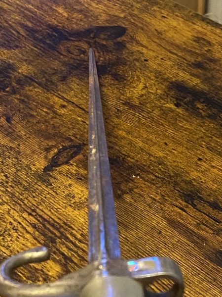 French 1886 Model Antique Bayonet - 8 - Image 2