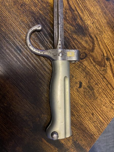 French 1886 Model Antique Bayonet - 8 - Image 10