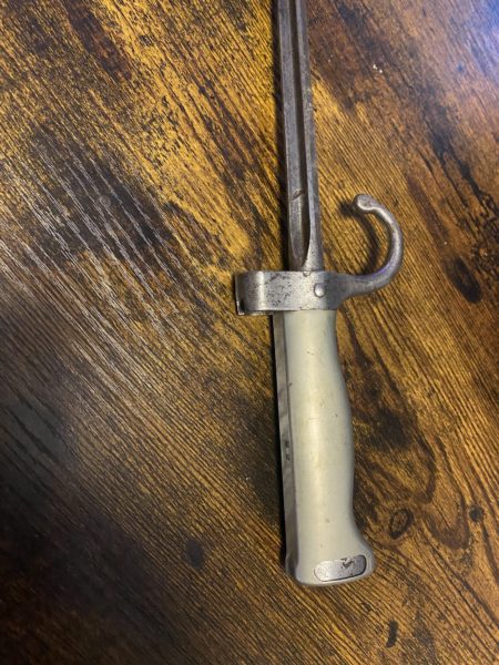 French 1886 Model Antique Bayonet - 8 - Image 9