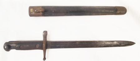 1891 Italian Carcano No. 25 Bayonet and Scabbard -9